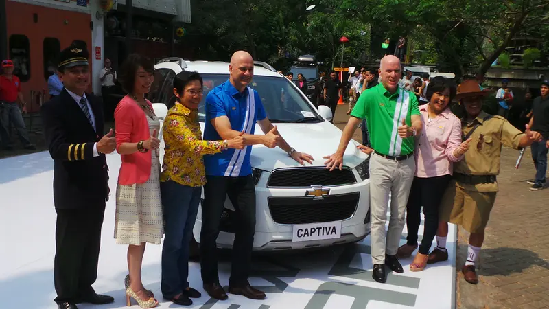 New Chevrolet Captiva Lakoni Debut di Indonesia