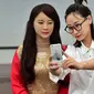 Robot cantik Jia Jia yang pandai berbicara (Sumber: BGR)