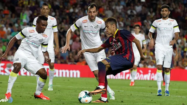 Barcelona Cukur Santos 8-0