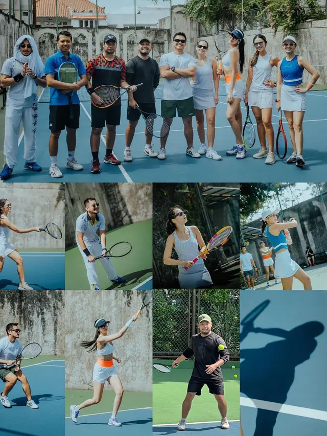 7 Potret Anya Geraldine dan Bio One Main Tenis Bareng, Definisi Mantan yang Akur