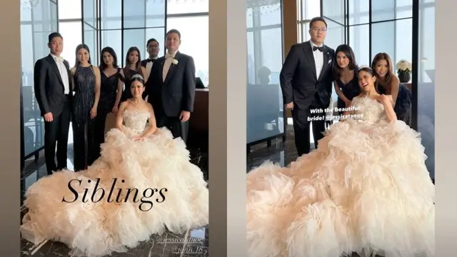 Pesta pernikahan Jessica Tanoesoedibjo - Jonathan Natakusuma. (Tangkapan Layar Instagram/ jessicatanoe)