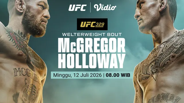 UFC 329: McGregor vs Holloway