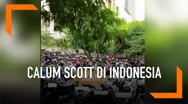 Ada satu hal tentang Indonesia yang masih membuat penyanyi "You Are The Reason" ini cukup terkejut. Yakni soal parkiran motor di Indonesia.