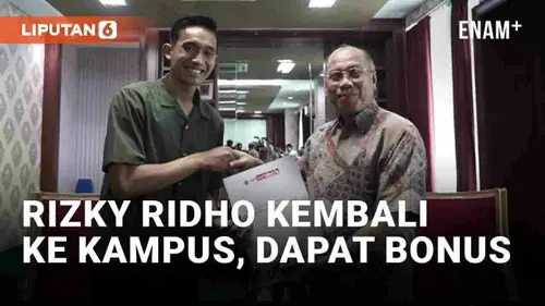 VIDEO: Momen Rizky Ridho Kembali ke Kampus Usai Bela Timnas Indonesia, Dapat Bonus