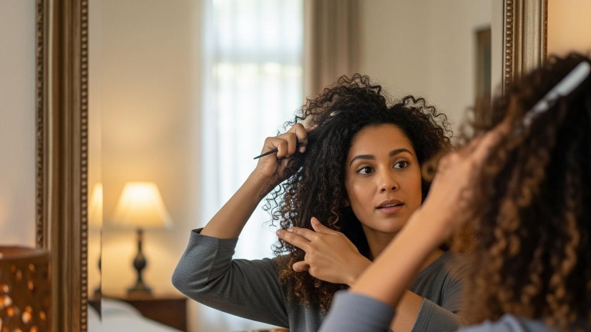 15 Model Rambut Ikal Natural untuk Ibu-Ibu Simpel, Elegan, dan Mudah Dirawat