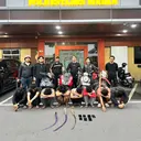 Bentrokan Empat Geng Motor Pecah di Medan