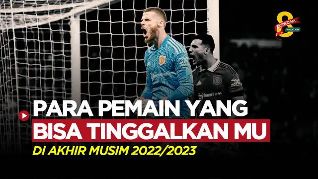 MOTION GRAFIS: 4 Pemain MU yang Bisa Pergi Gratis di Akhir Musim ini, Termasuk Sang Bintang David De Gea