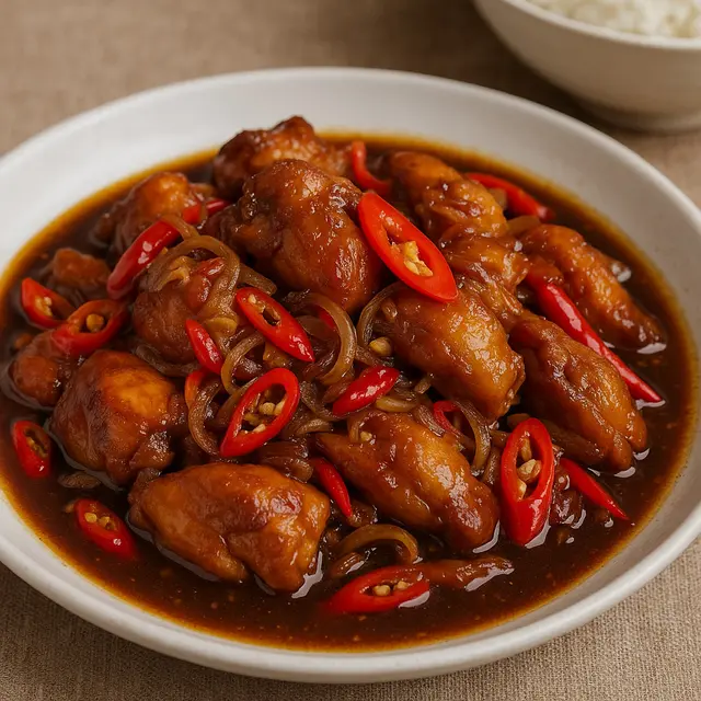 Variasi Resep Ayam Kecap Rumahan (Foto: ChatGPT)