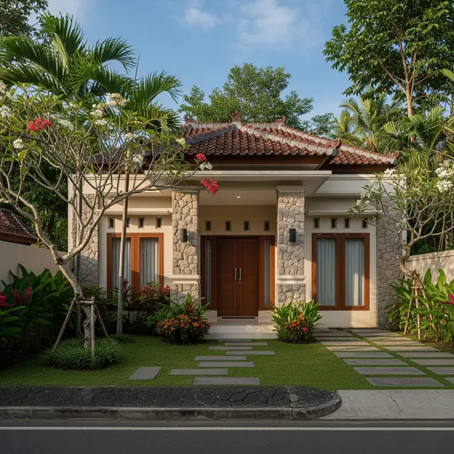 9 Desain Rumah 1 Lantai Sederhana tapi Terlihat Mewah dari Depan
