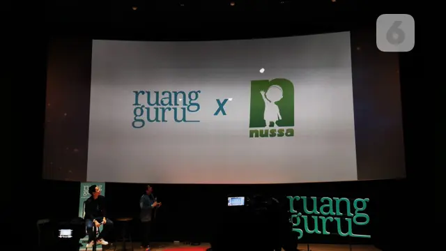 Karakter-karakter animasi di web series Nussa dan Rara jadi brand ambassador Ruangguru