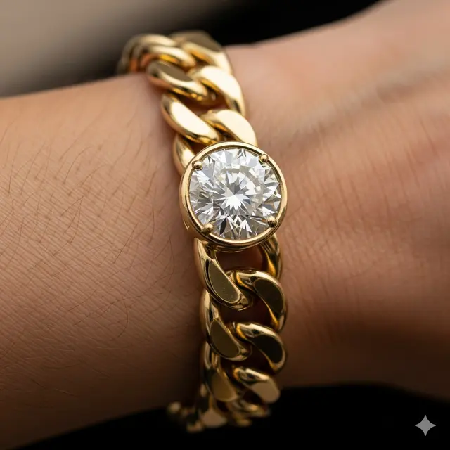 Gelang Berlian Solitaire: Fokus pada Kualitas Utama