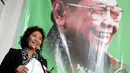 Menteri Kelautan dan Perikanan Susi Pudjiastuti saat berbiacara di sarasehan bertema "Menggali Konsep dan Kebijakan Kemaritiman Presiden Abdurrahman Wahid", Jakarta, Rabu (7/1/2015). (Liputan6.com/Faizal Fanani)