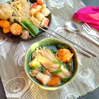 ilustrasi sup enoki/Erna Sustiani/Shutterstock