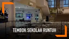 Seorang siswa taman kanak-kanak Thailand tewas usai tertimpa runtuhan tembok sekolah. Insiden terjadi saat badai melanda wilayah tersebut.