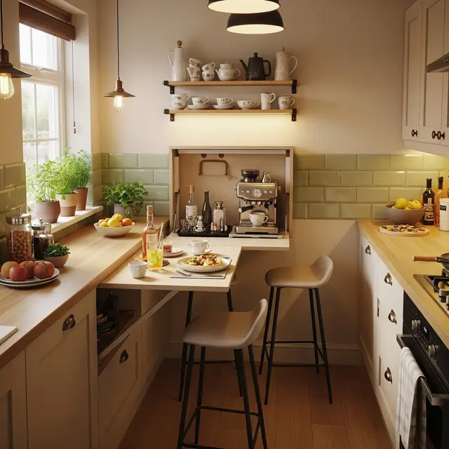 Dapur Kecil Sederhana Tapi Fotogenik untuk Konten Masak