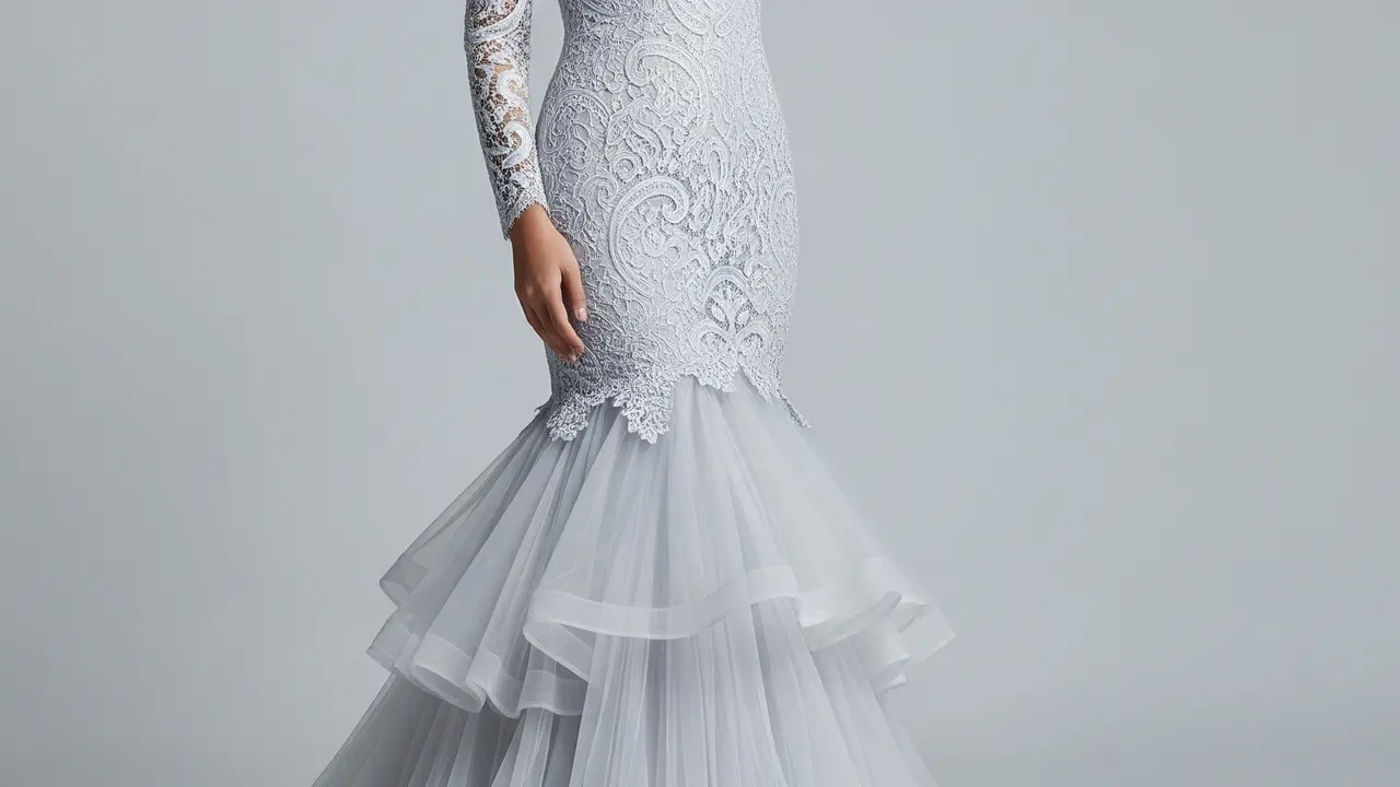 Inspirasi Dress Brokat Duyung Panjang Non Hijab untuk Berbagai Acara.