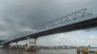 Penuturan Warga Saat Jembatan Kapuas I Ditabrak Kapal Tongkang