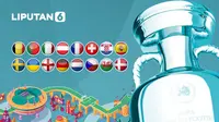 banner 16 besar Euro 2020 (Abdillah/LIputan6.com)