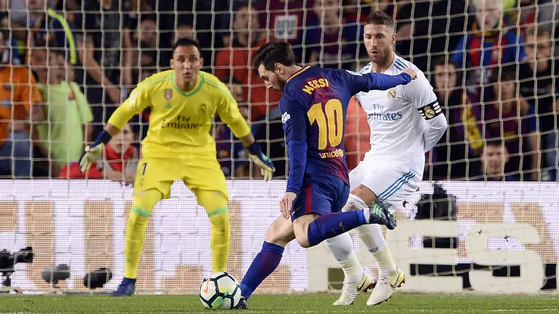 FOTO: Real Madrid Tahan Barcelona di Stadion Camp Nou