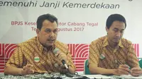 Public Expose Capaian Kinerja BPJS Kesehatan Cabang Tegal (Foto: Fajar Eko Liputan6.com)