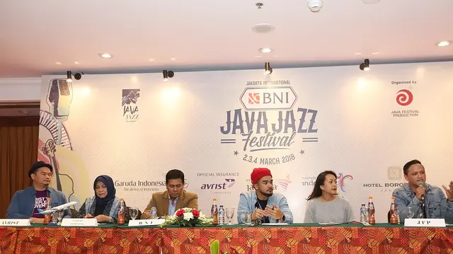 [Bintang] Jumpa Pers Java Jazz 2018