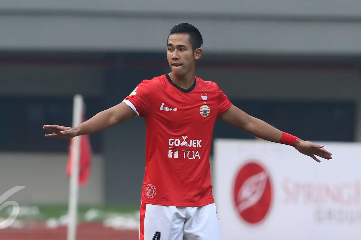 Pemain belakang Persija Jakarta, Ryuji Utomo Prabowo