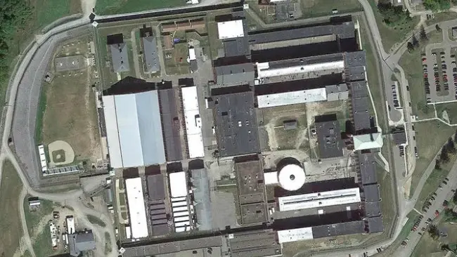 Lembaga Pemasyarakatan Elmira, negara bagian New York. (Sumber Google Earth)