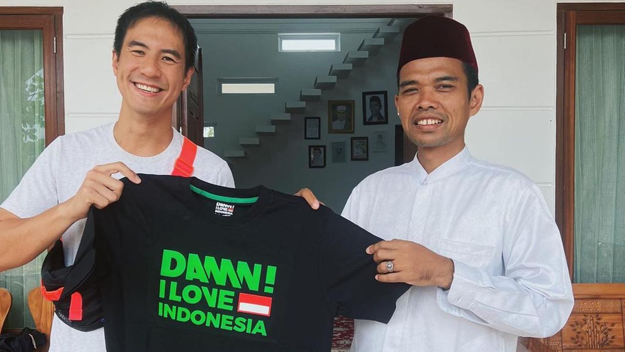 Momen Kebersamaan Daniel Mananta dan Ustaz Abdul Somad, Ikut Acara Pengajian