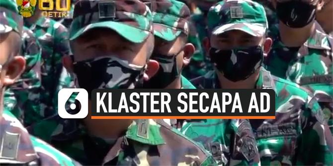 VIDEO: Pasien Postif Covid-19 Secapa AD Tinggal 172 Orang