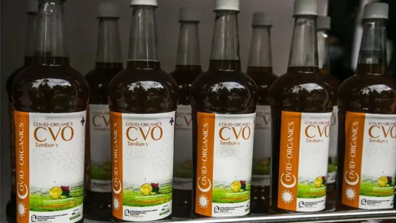 Obat herbal dari Afrika yang diklaim bisa mengobati Virus Corona COVID-19.