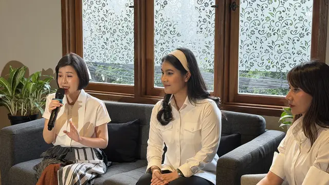 Sekretaris Dewan Pembina Partai Solidaritas Indonesia (PSI) Grace Natalie klarifikasi video unggahan ceramah JK