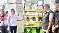 Menteri Perdagangan (Mendag) Budi Santoso mengungkapkan, temuan kecurangan SPBU Pertamina di Bogor.