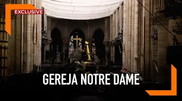 Gereja Katedral Notre Dame alami kebakaran hebat bulan April silam. Setelah hampir sebulan, bagaimana kondisi bangunan bersejarah tersebut?