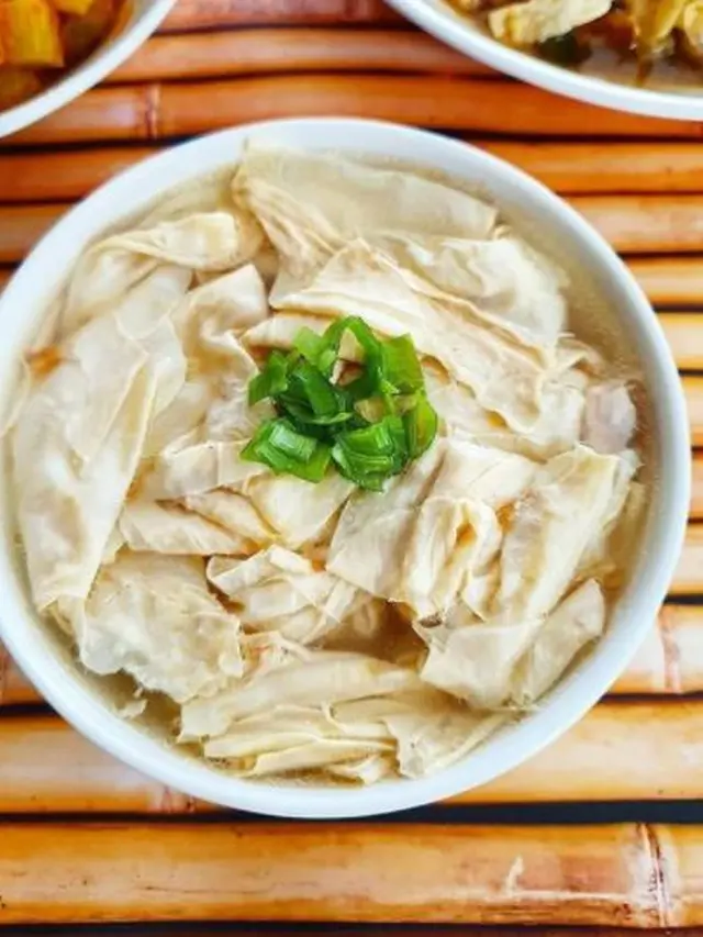 ilustrasi aneka resep kembang tahu yang bisa bikin perut kenyang dan praktis dibuat/Instagram/@yscooking