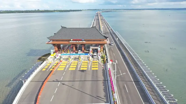 Dukung Presidensi G20, PLTS Jalan Tol Bali-Mandara Beroperasi