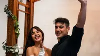 6 Pesona Aurelie Moeremans Bergaun Putih, Anggun Dalam Pernikahan dan Relaks Saat Liburan