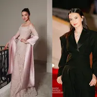 Penampilan Raline Shah sukses mencuri perhatian di setiap momen Cannes tahun ini. [@ralineshah].