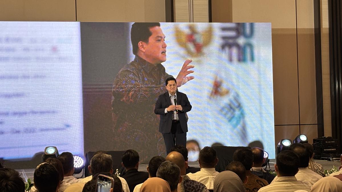 Air Mata Erick Thohir Iringi Perpisahan di Kementerian BUMN