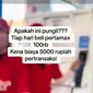 Sebuah video yang menunjukkan konsumen dikenakan biaya admin Rp 5.000 saat membeli BBM Pertamax di SPBU viral di media sosial. Video tersebut memicu perdebatan di kalangan netizen mengenai pengenaan biaya admin tersebut. (Sumber: Instagram @romansasopirtruck)