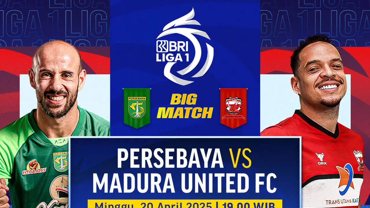 Saksikan Streaming Big Match BRI Liga 1: Persebaya vs Madura United di Vidio Akhir Pekan Ini