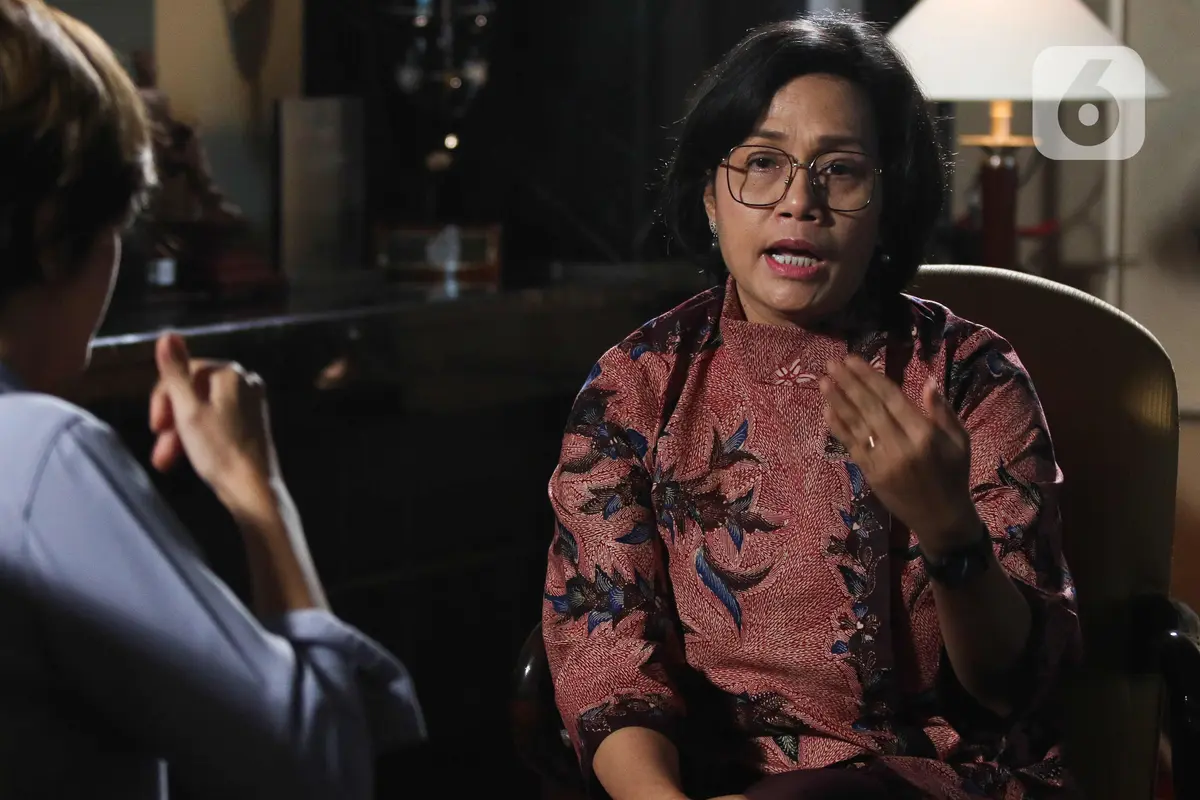 Menteri keuangan Sri Mulyani