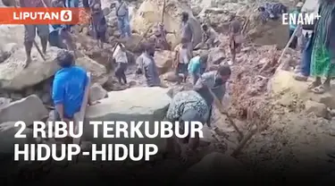 Pusat Bencana Nasional Papua Nugini (PNG) mengonfirmasi bahwa lebih dari 2.000 orang terkubur hidup-hidup akibat bencana tanah longsor dahsyat yang terjadi pada Jumat (24/5) di Provinsi Enga.