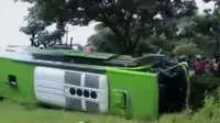 Segmen 1: Bus Tabrak Pemotor hingga Rakernas PDI Perjuangan