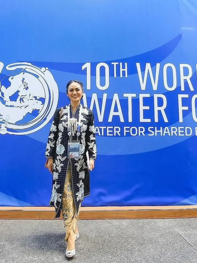 Krisdayanti di World Water Forum Bali