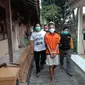 Pengguna Liquid Narkoba Ditangkap Satresnarkoba Polres Serang Kota. (Rabu, 25/08/2021). (Yandhi Deslatama/Liputan6.com).