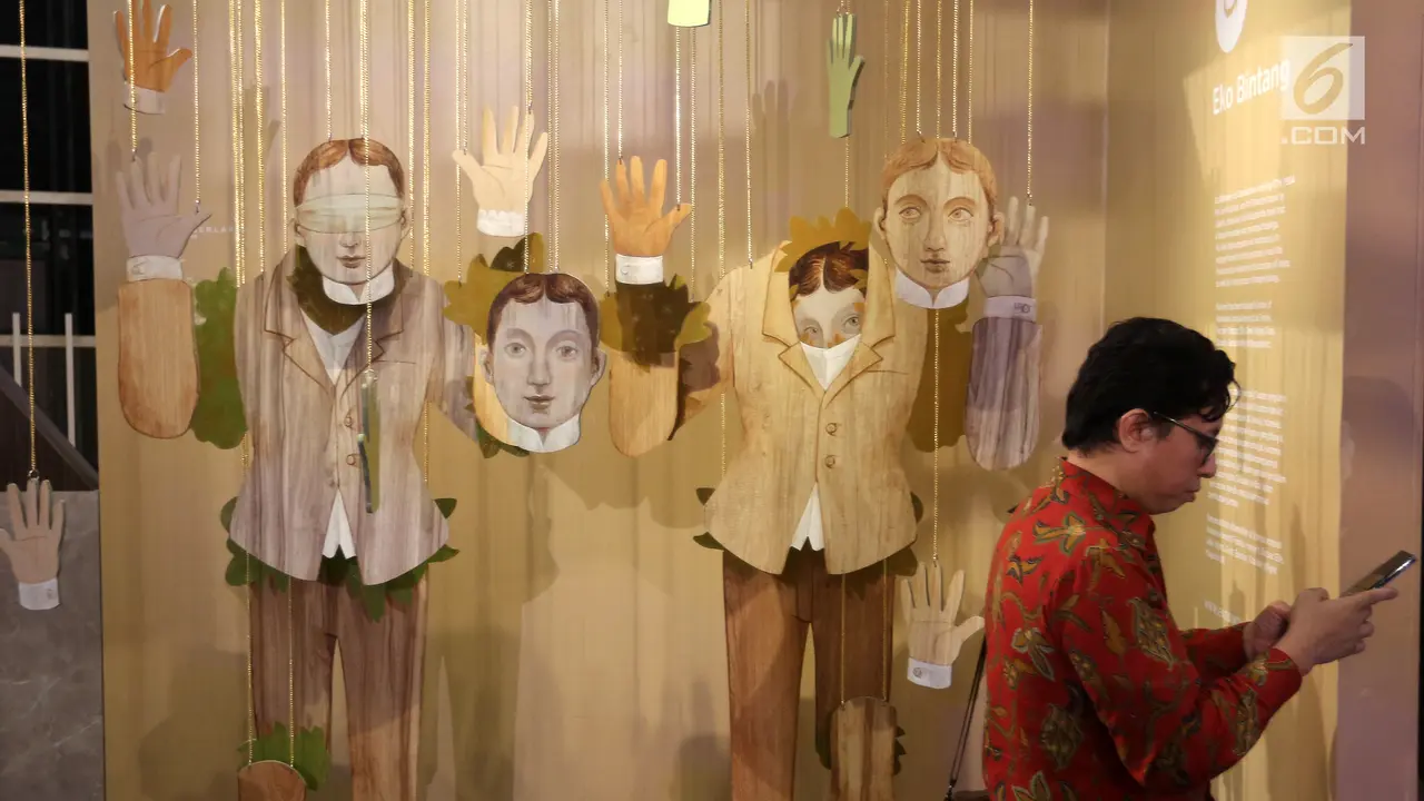 Pameran Instalasi Seni Karya Kita Gambarkan Semangat Bhineka Tunggal Ika