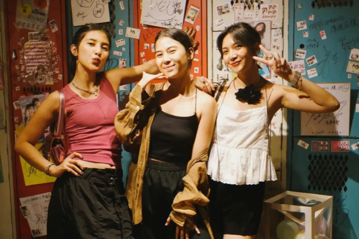 Sheila Dara bersama dua sahabatnya, Fita Anggriani, dan Adinda Thomas (Instagram/@sheiladaisha)