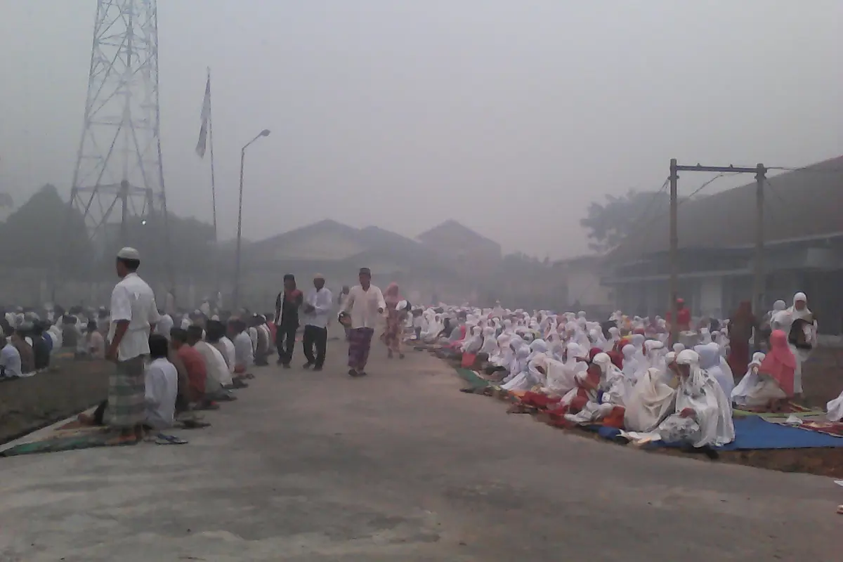Salat Iduladha di Palembang