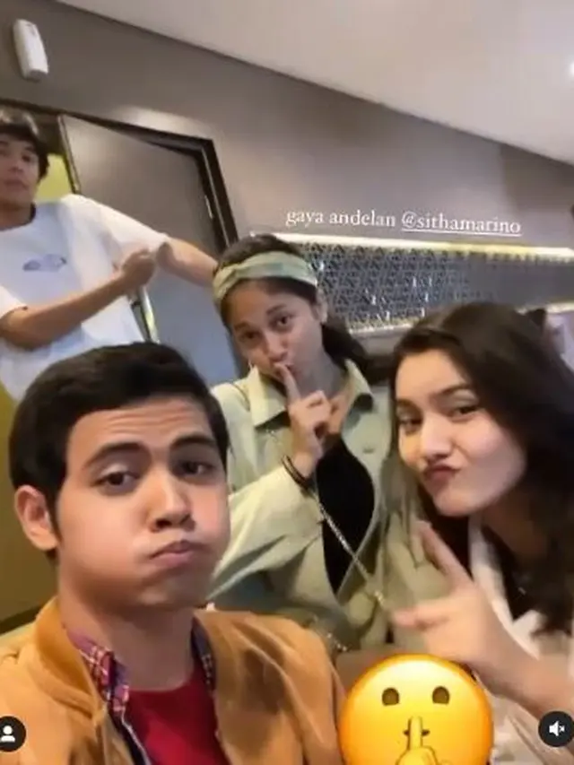6 Potret Kebersamaan Aliando Syarief dan Sitha Marino di Luar Syuting, Kompak