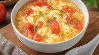 Resep Sup Telur Tomat Simple untuk Anak Kos, Praktis Mudah Dibuat